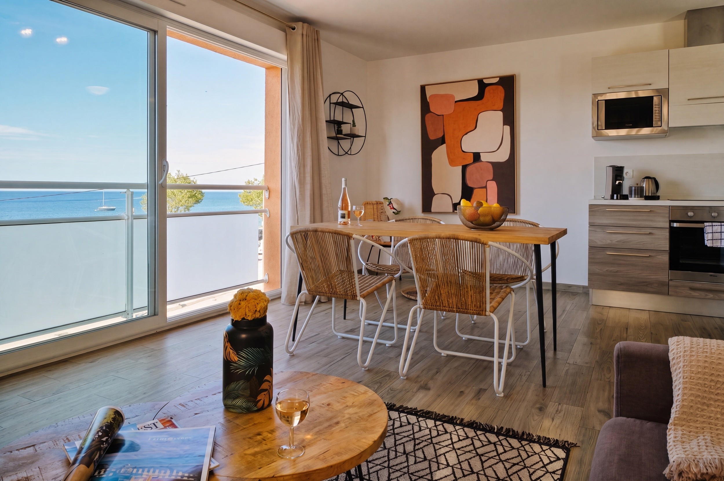 appartement vue mer residence des iles ile rousse 29