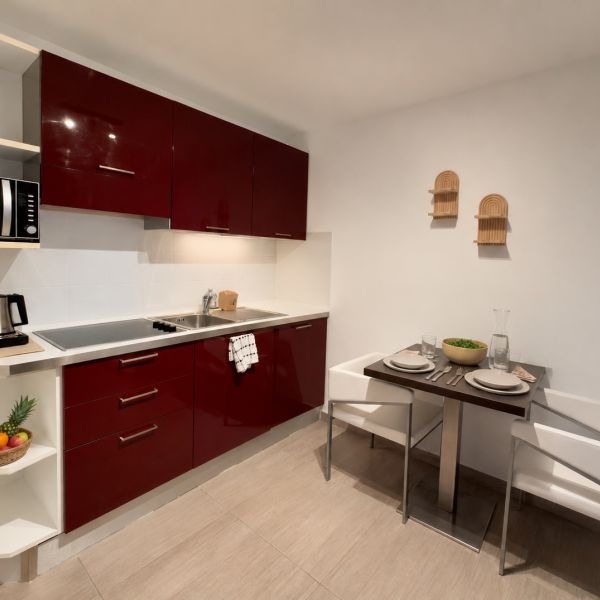 cuisine studio hero hotel ile rousse 2026